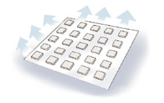 ICカード印刷関連：簡単！IDプリント 気泡ができにくい特殊シート採用